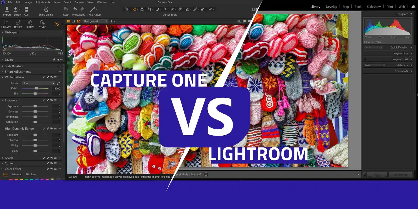 Comparison Between Capture One and Lightroom